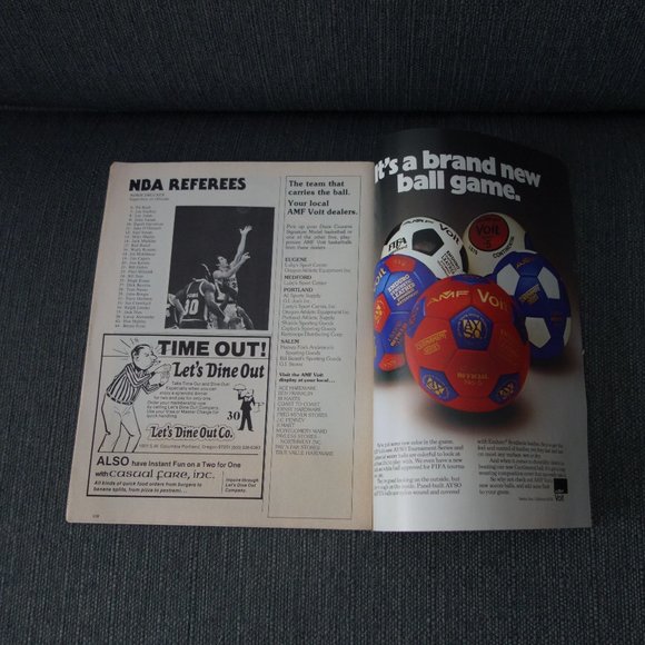 1979-80  Hoop The Official NBA Program Magazine Portland Trailblazers Directory - Picture 15 of 16